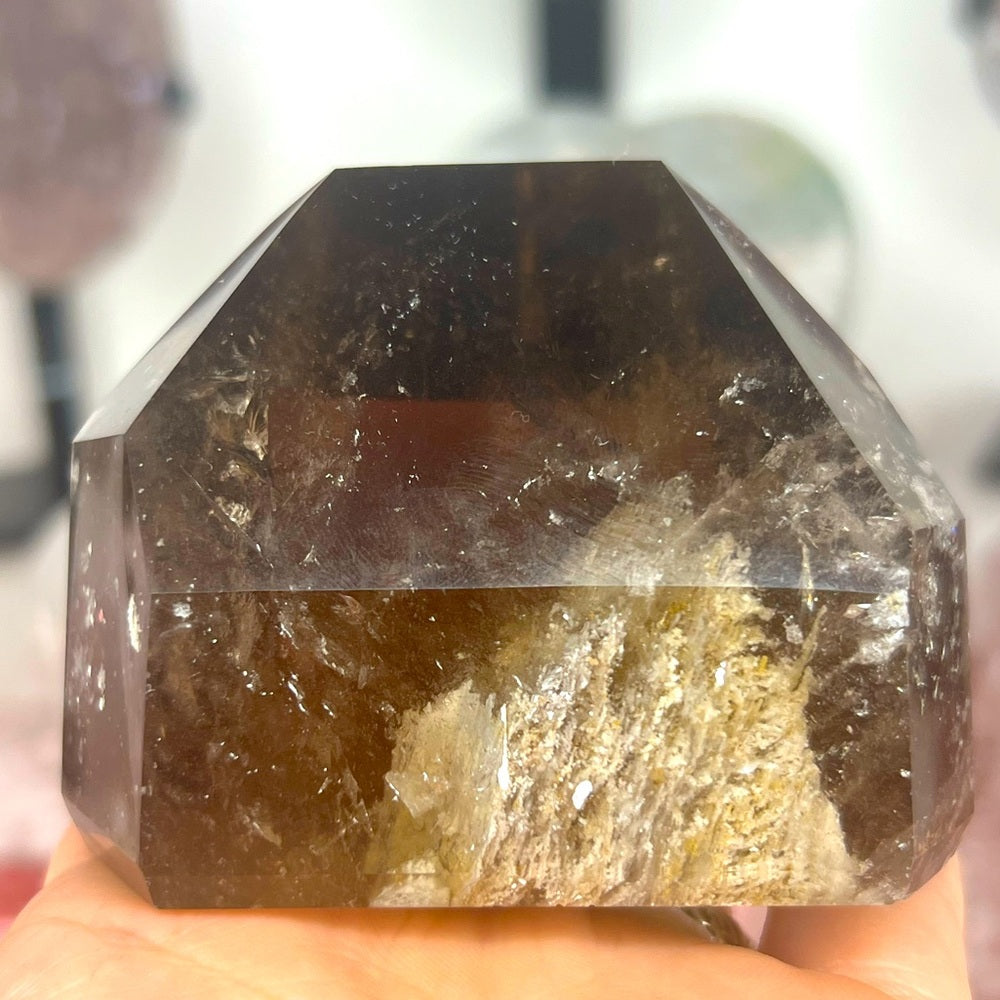 Elestial Smokey Quartz Tower - SQE11