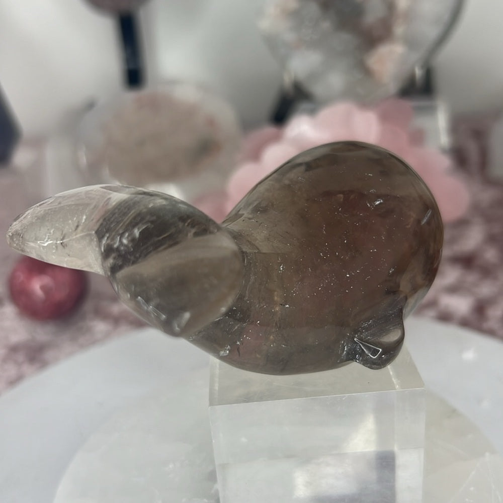 Smokey Quartz Whale - SQW01