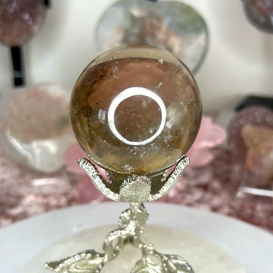 Smokey Quartz Sphere - SQS32