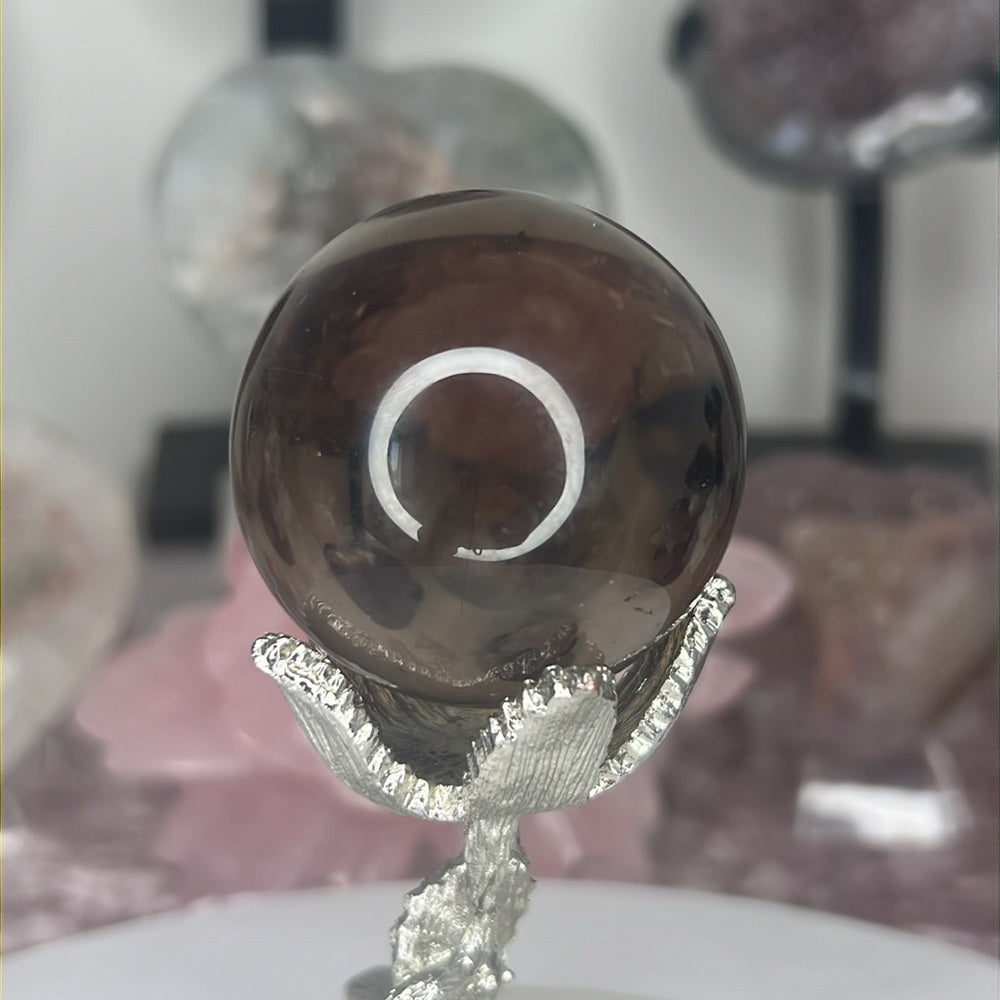 Smokey Quartz Sphere - SQS33