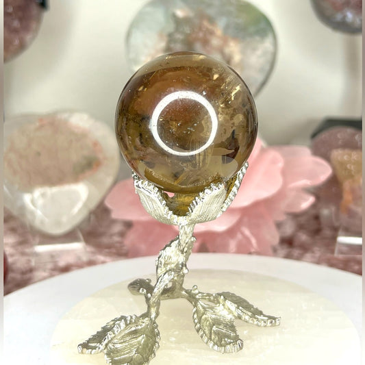 Smokey Quartz Sphere - SQS34