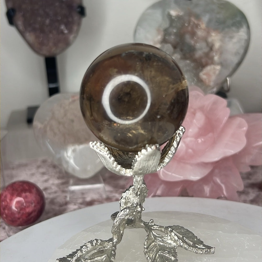 Smokey Quartz Sphere - SQS34