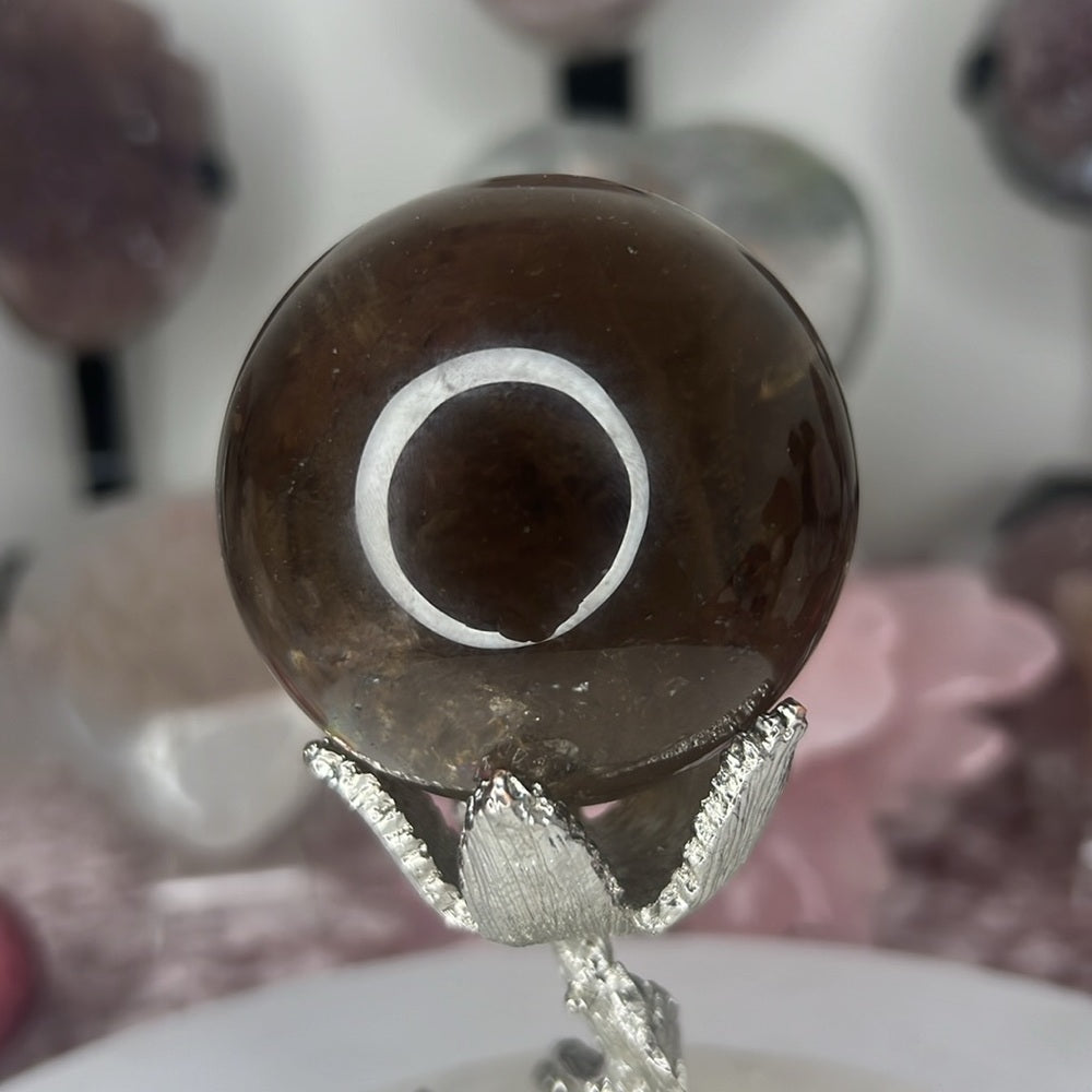 Smokey Quartz Sphere - SQS36
