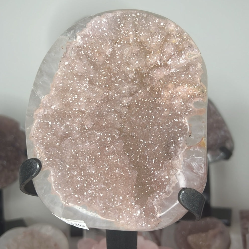 Pink Sugar Druzy Amethyst - PDA01