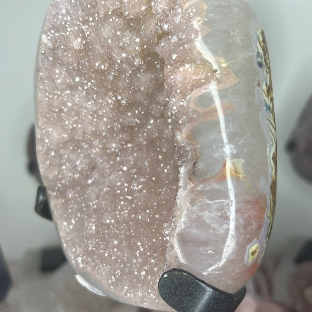 Pink Sugar Druzy Amethyst - PDA01