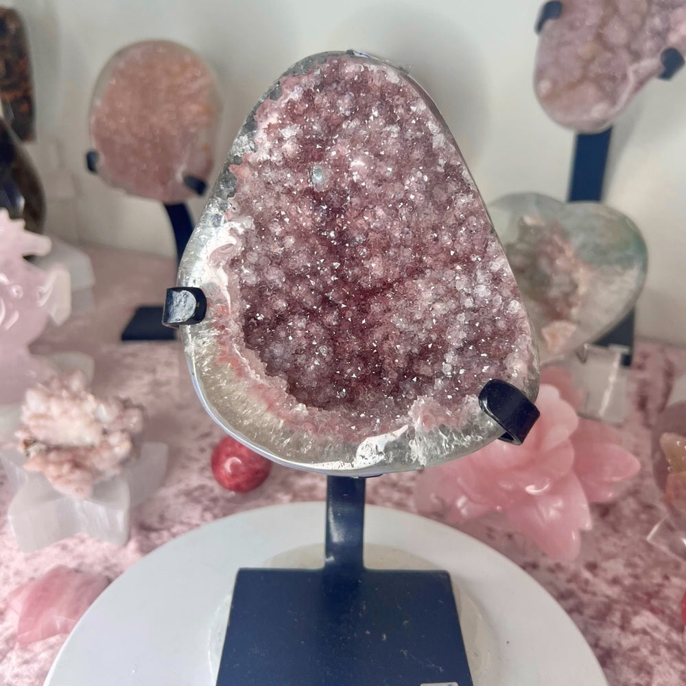 Pink Amethyst Druzy - PDA03