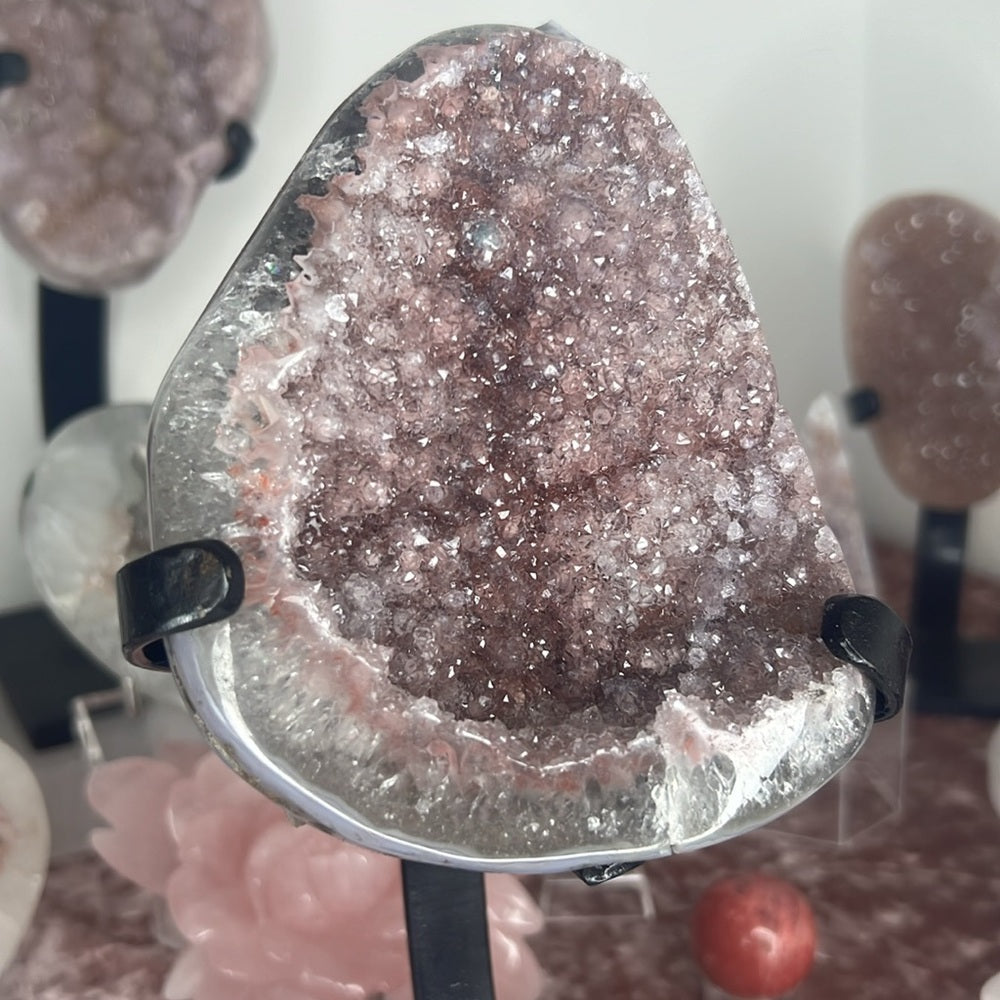 Pink Amethyst Druzy - PDA03