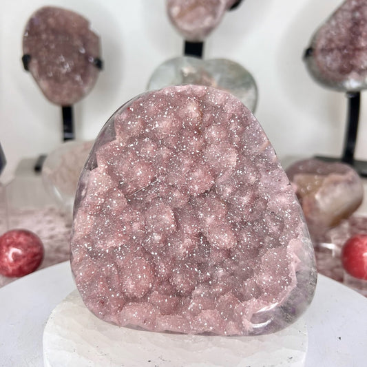 Pink Druzy Amethyst - PDA04