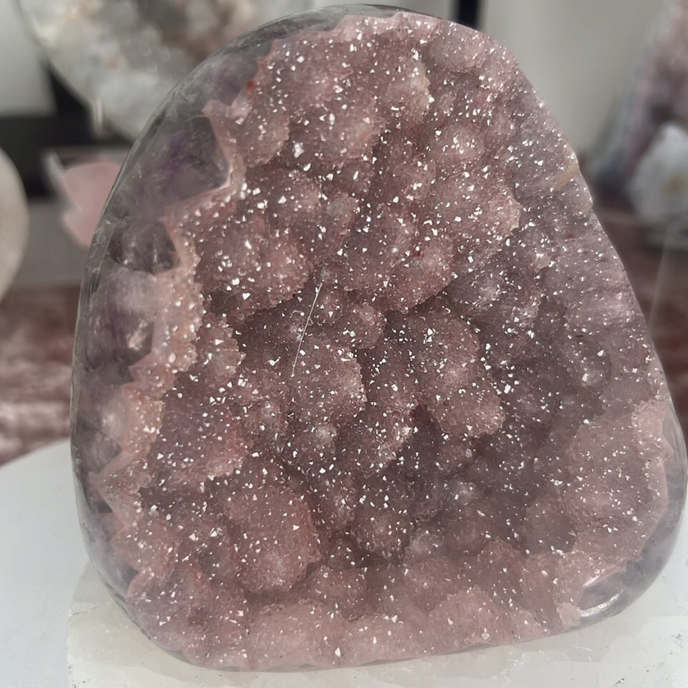 Pink Druzy Amethyst - PDA04