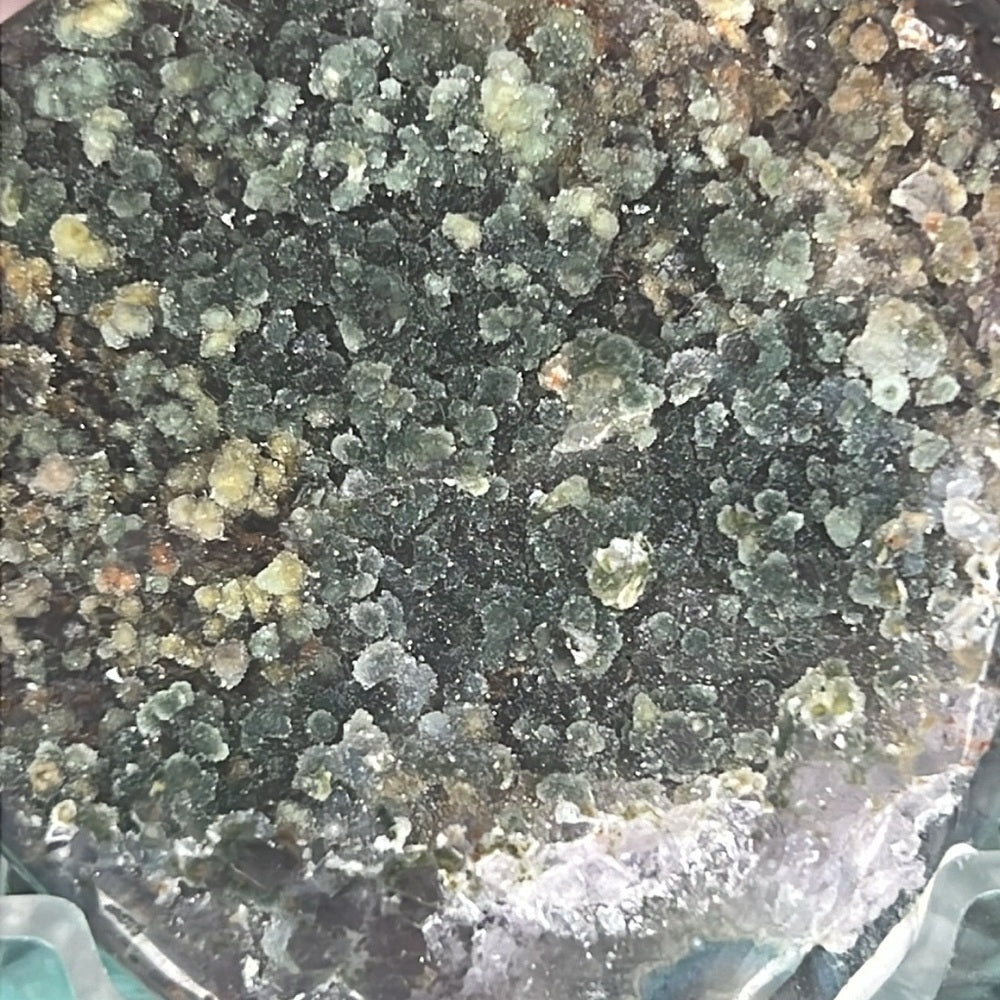 Druzy Amethyst Heart - DAH11