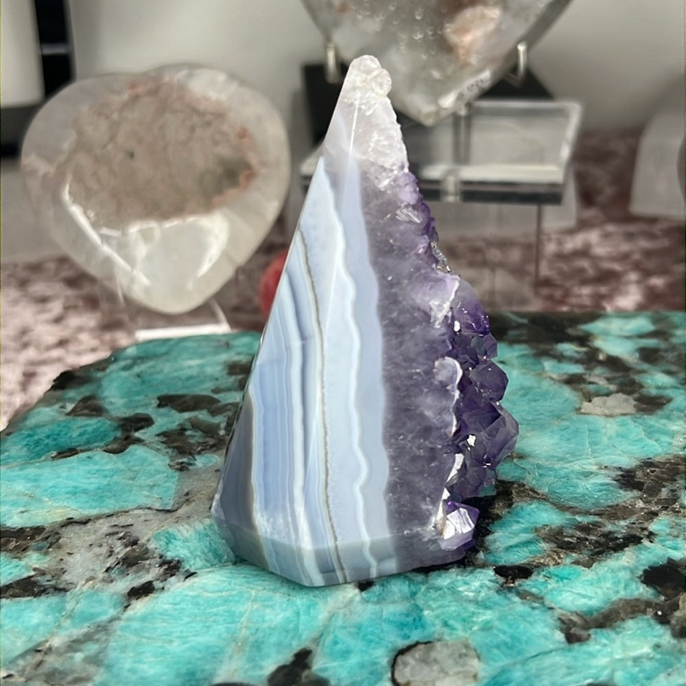 Druzy Amethyst Diamond - ADI04