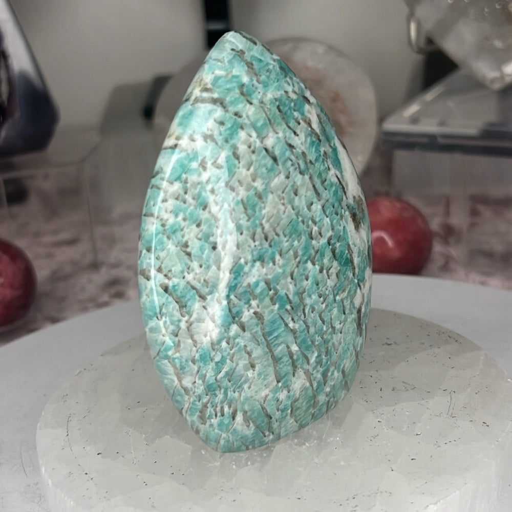Smokey Amazonite Flame - SAF01