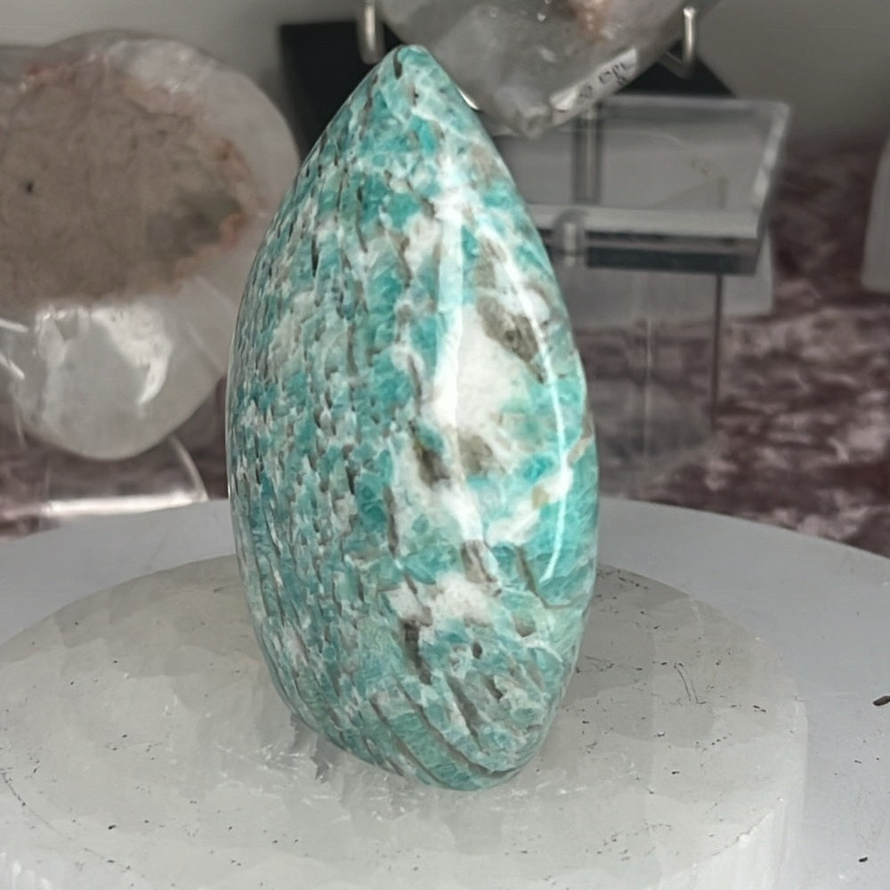 Smokey Amazonite Flame - SAF01