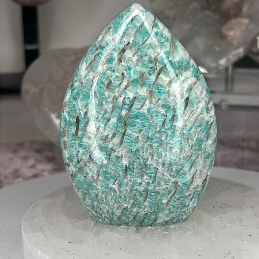 Smokey Amazonite Flame - SAF01