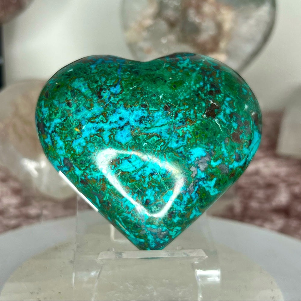 Malachite Heart - MCH01