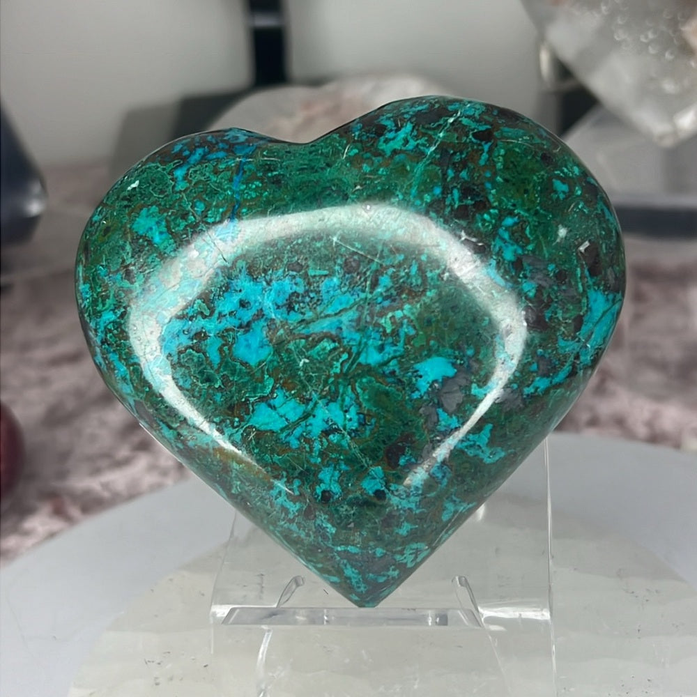 Malachite Heart - MCH01