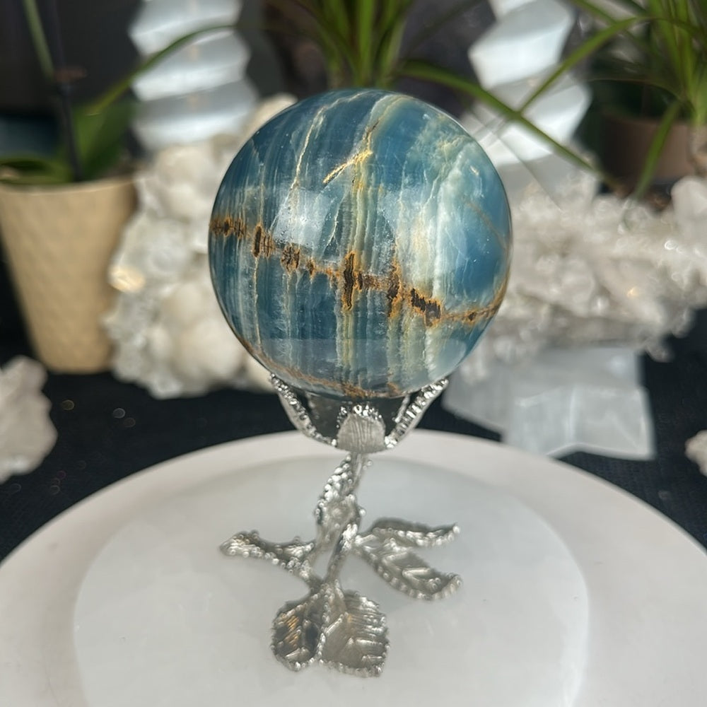 Blue Onyx Sphere from Argentina 🇦🇷 BO6