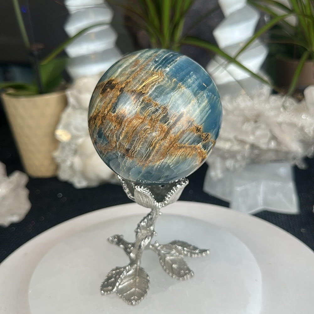 Blue Onyx Sphere from Argentina 🇦🇷 BO6