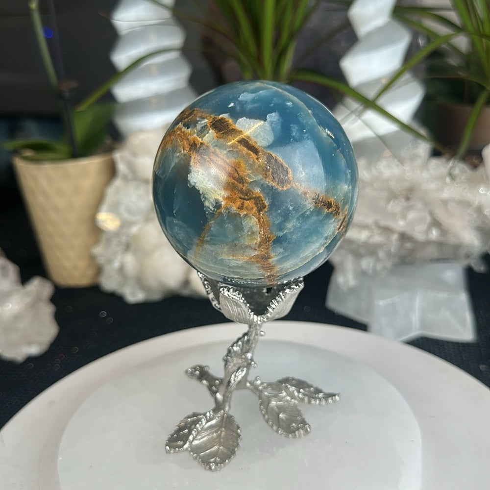 Blue Onyx Sphere from Argentina 🇦🇷 BO6