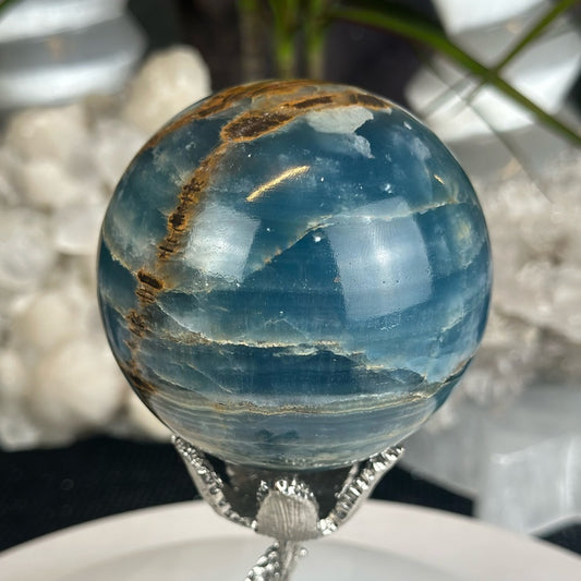 Blue Onyx Sphere from Argentina 🇦🇷 BO6