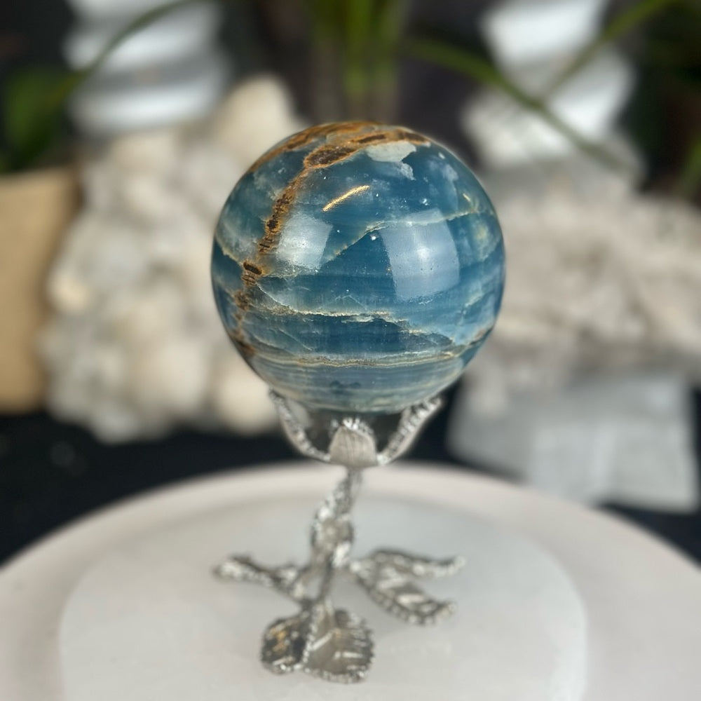 Blue Onyx Sphere from Argentina 🇦🇷 BO6