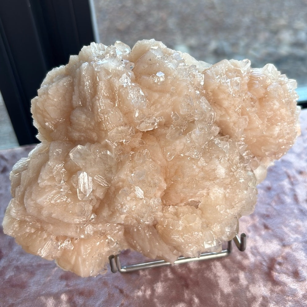 Apophyllite Pink Cluster- APC1
