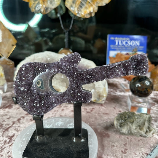 Lavender Amethyst Guitar-LAG1