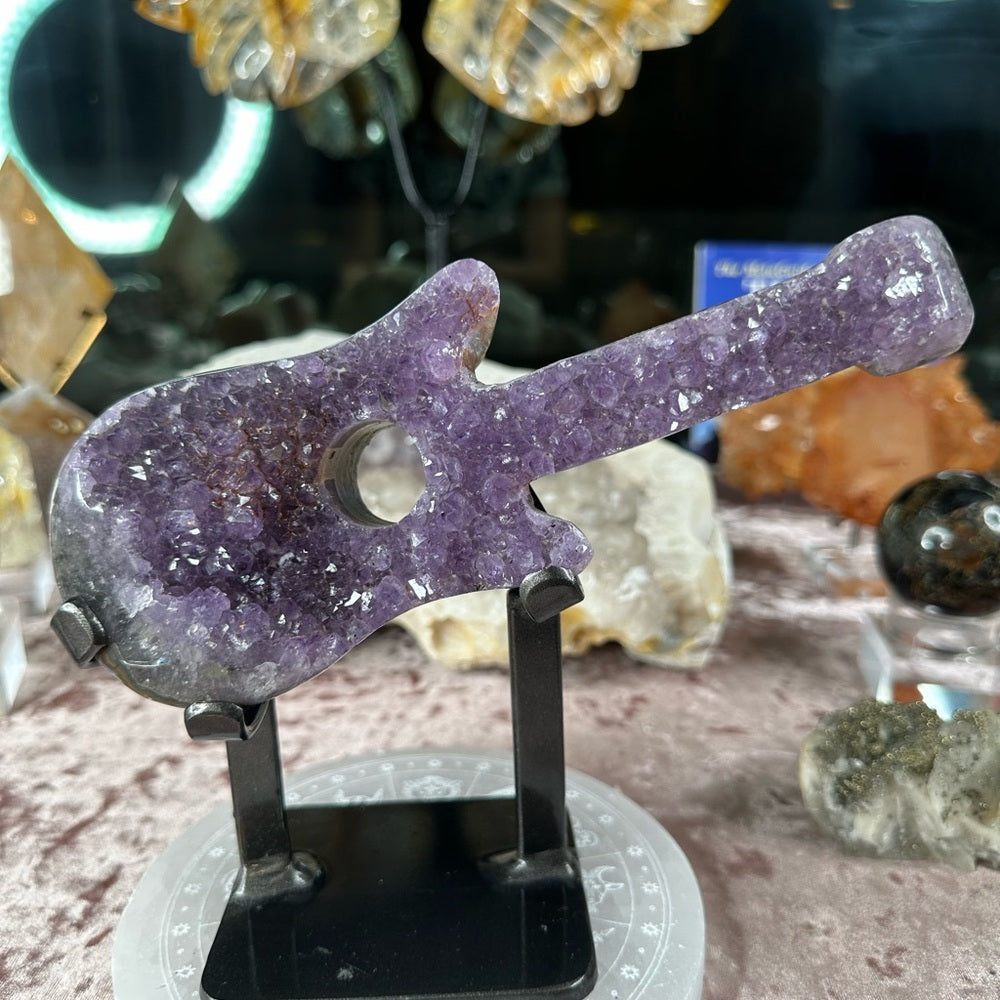 Lavender Amethyst Guitar- LAG4