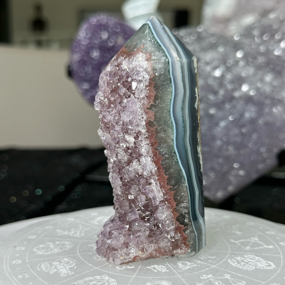 Rainbow Agate Tower-RAT1