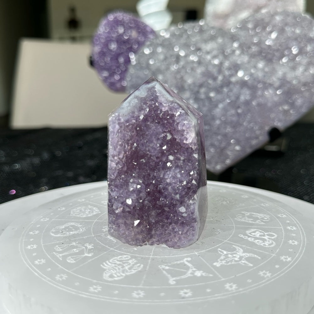 Sugar Amethyst Tower-SAT1