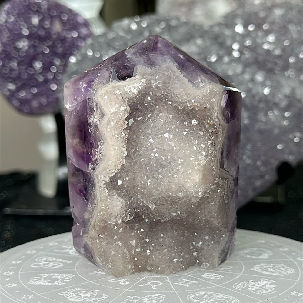 Sugar Amethyst Tower-SAT4