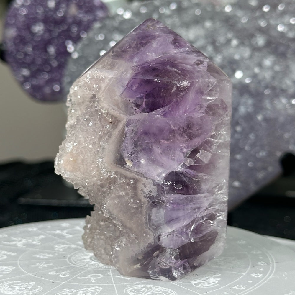 Sugar Amethyst Tower-SAT4