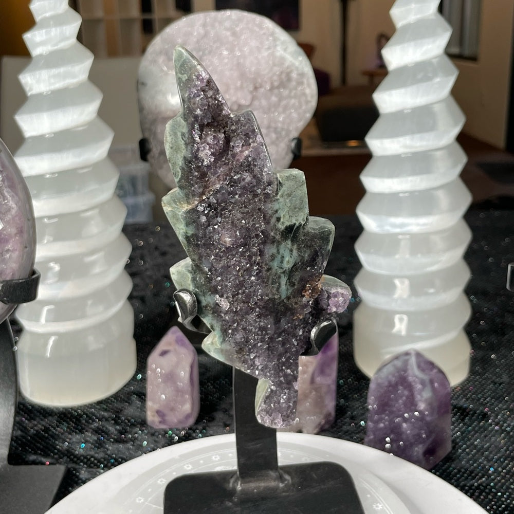 Galaxy Amethyst Leaf- GAL1
