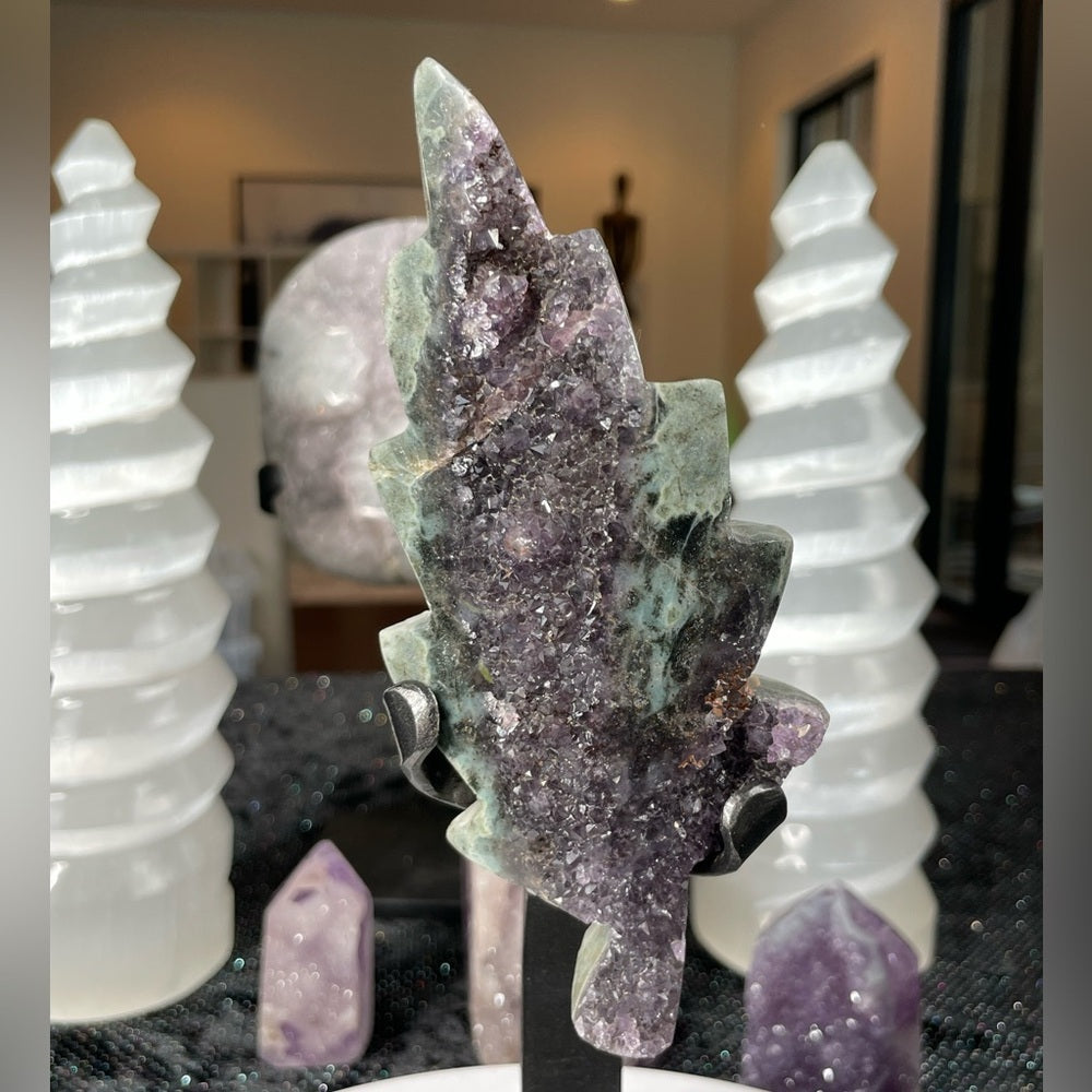 Galaxy Amethyst Leaf- GAL1