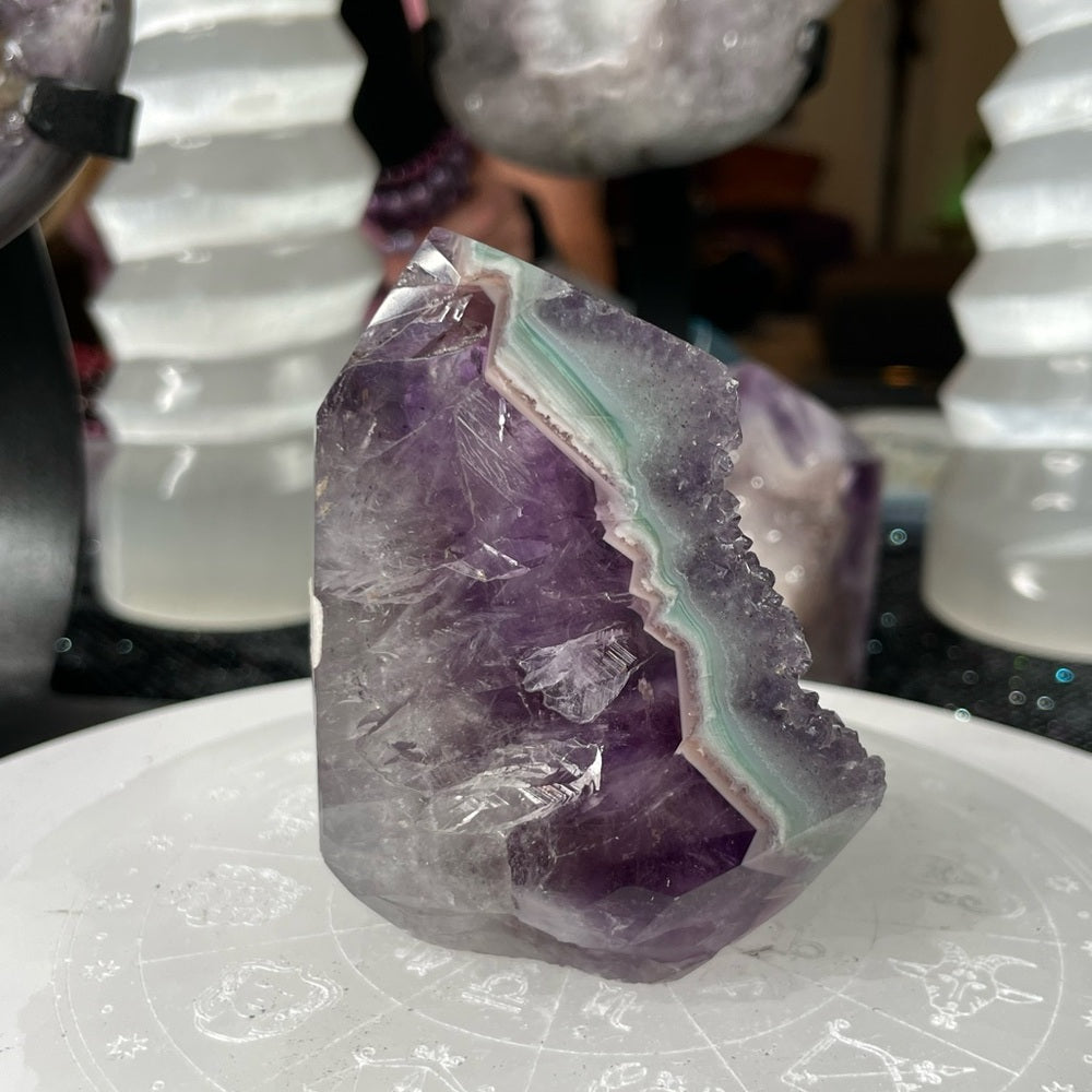 Amethyst Agate Diamonds- AAD1
