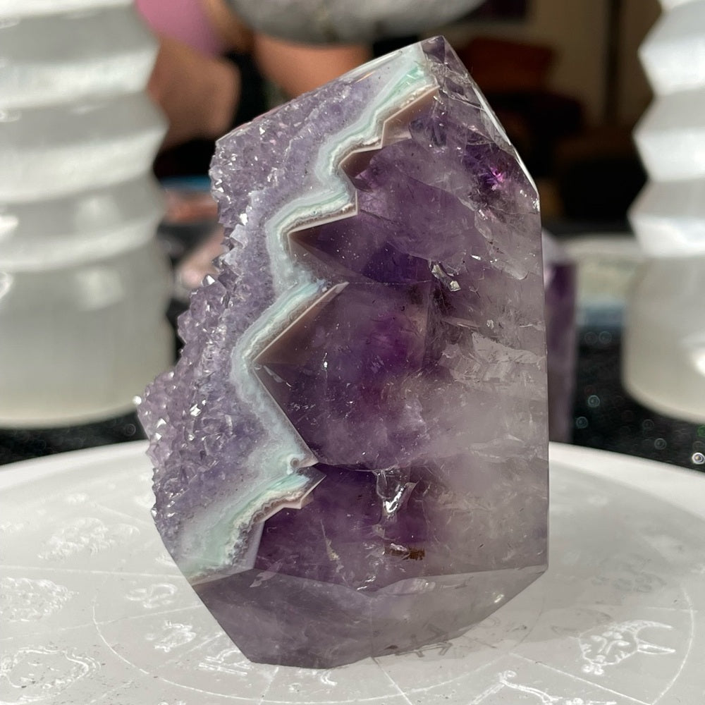 Amethyst Agate Diamonds- AAD1