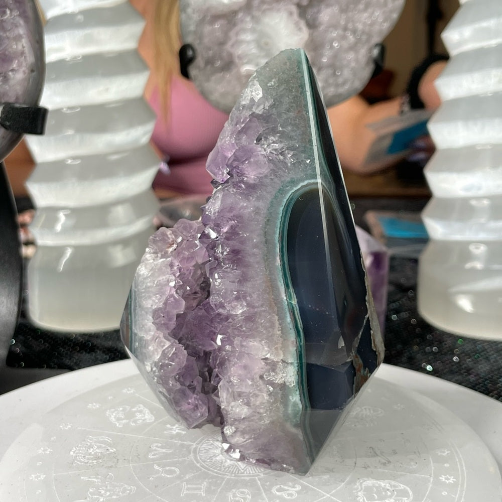 Amethyst Agate Diamonds- AAD2