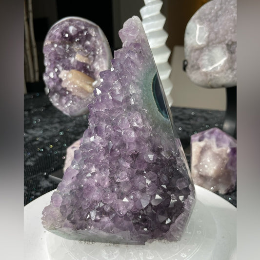 Amethyst Agate Diamonds- AAD4