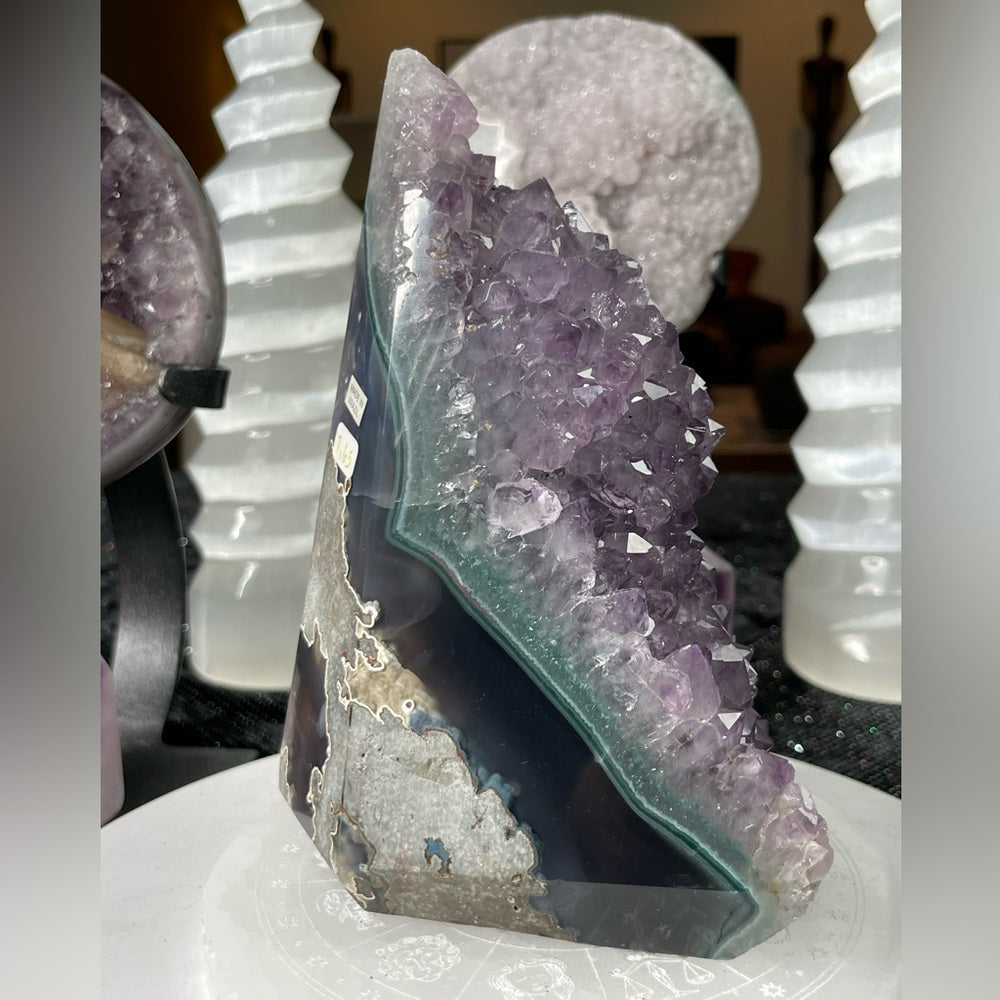 Amethyst Agate Diamonds- AAD4