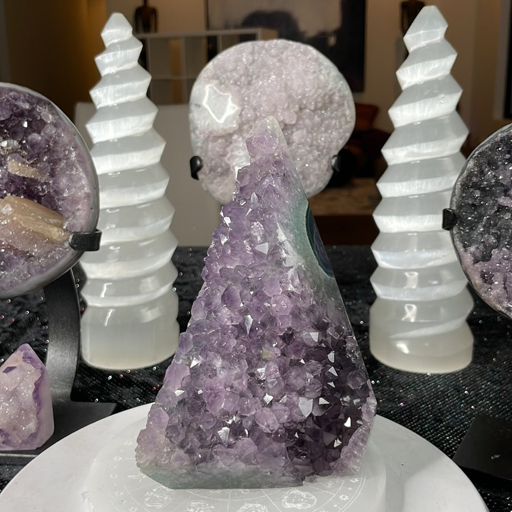 Amethyst Agate Diamonds- AAD4