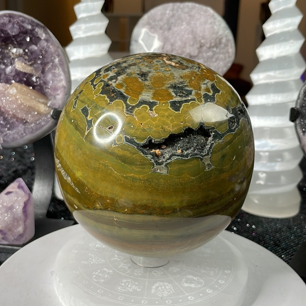 Ocean Jasper Sphere- OJS1