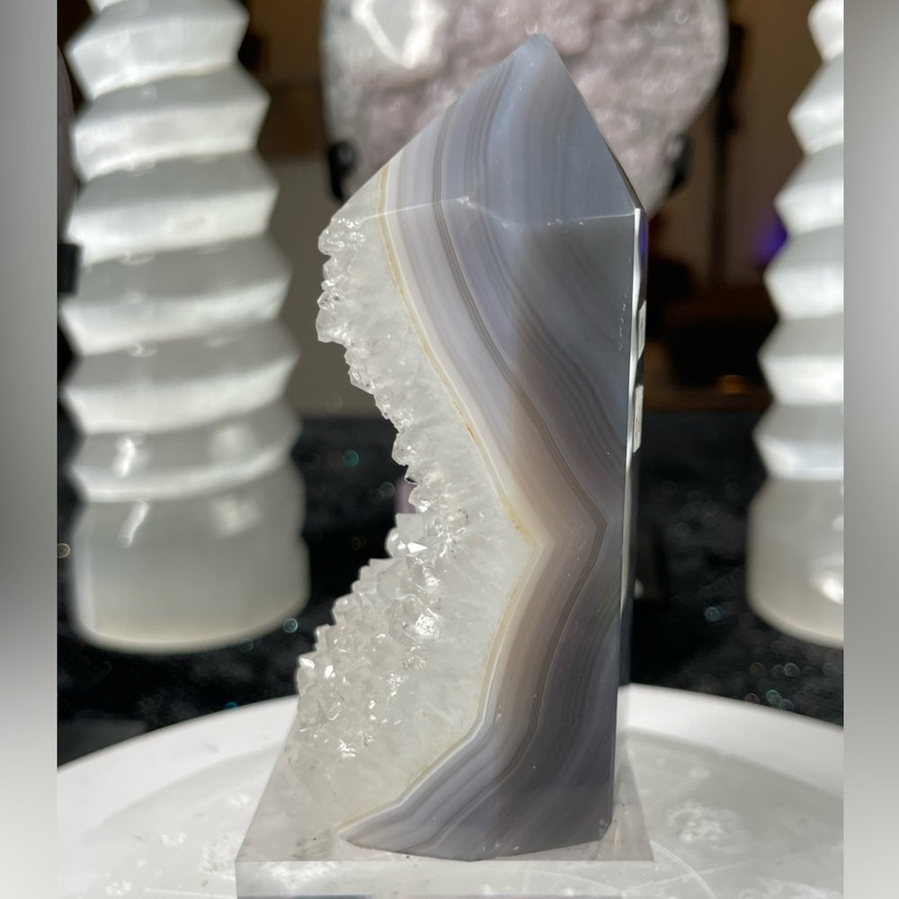 Druzy Agate Towers- AAT2