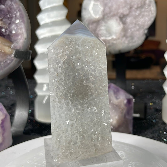 Druzy Agate Towers- AAT2