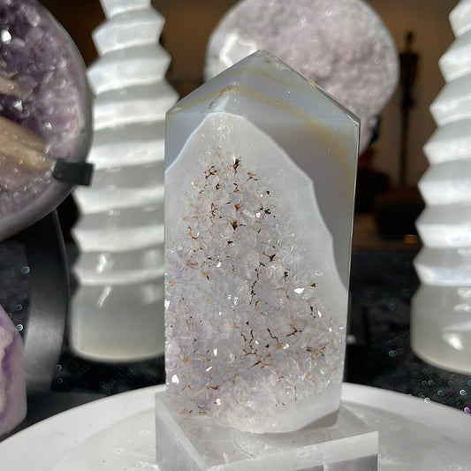 Druzy Agate Tower- DAT7