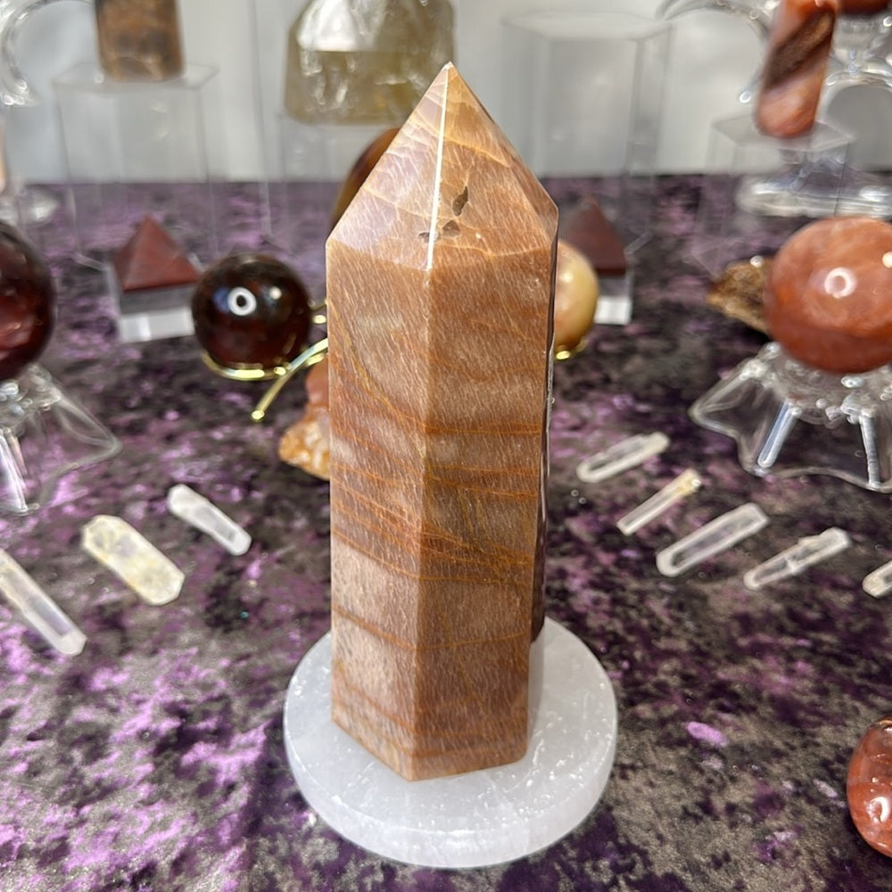 Peach Moonstone Tower - PMT01