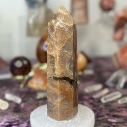 Peach Moonstone Tower - PMT02