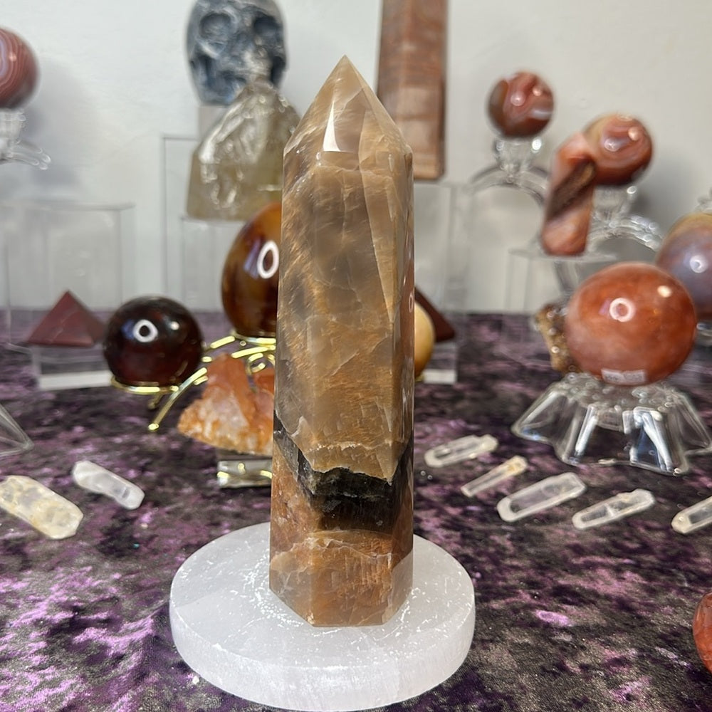 Peach Moonstone Tower - PMT02