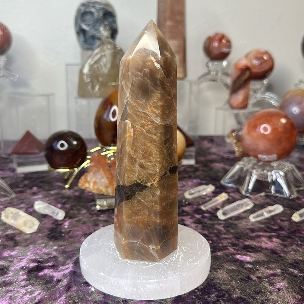 Peach Moonstone Tower - PMT02