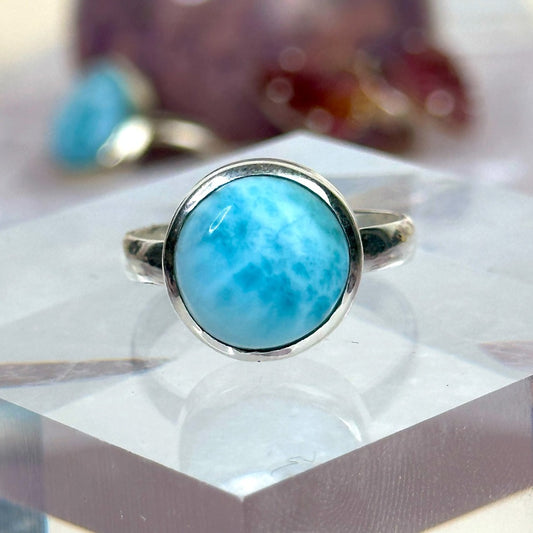 Larimar ring 💍 size 8
