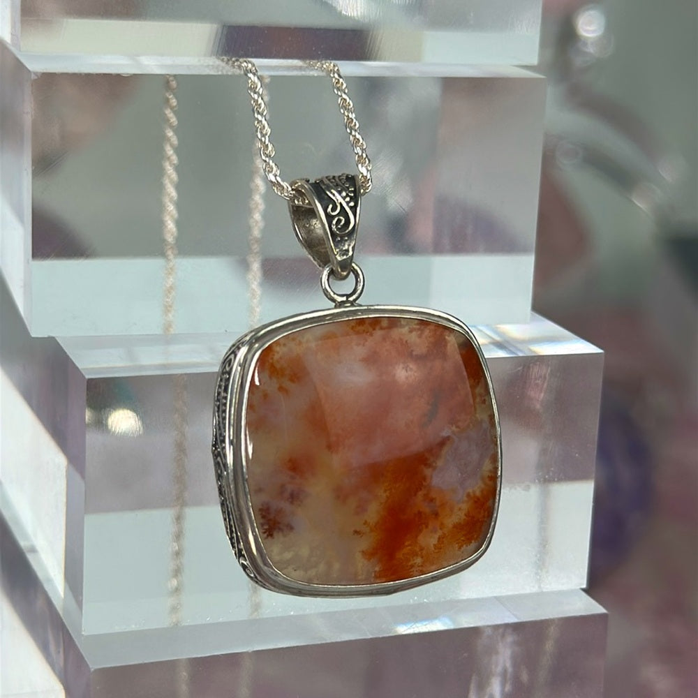 Caray plume agate from California CA01